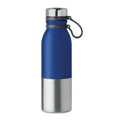 Vue Bouteille double paroi 600ml. - Iceland de couleur bleu| Krokrodeal