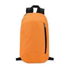 Vue Sac à dos poche frontale - Tirana de couleur orange| Krokrodeal