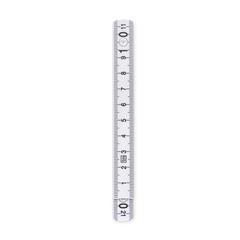 Vue Règle pliable 1 mètre - Meter de couleur blanc| Krokrodeal
