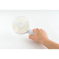 Vue Ventilateur USB - Dini de couleur blanc| Krokrodeal