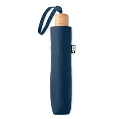 Vue Parapluie pliable - Tralee de couleur bleu| Krokrodeal