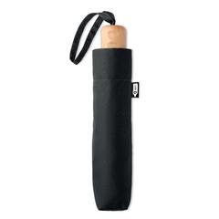 Vue Parapluie pliable - Tralee de couleur noir| Krokrodeal