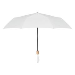 Vue Parapluie pliable - Tralee de couleur blanc| Krokrodeal