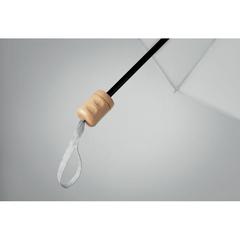 Vue Parapluie pliable - Tralee de couleur blanc| Krokrodeal