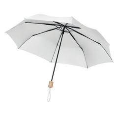 Vue Parapluie pliable - Tralee de couleur blanc| Krokrodeal