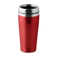 Vue Tasse de voyage double paroi - Rodeo colour de couleur rouge| Krokrodeal