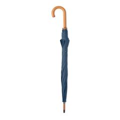 Vue Parapluie 23,5'' RPET pongé - Cumuli rpet de couleur bleu| Krokrodeal