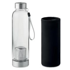 Vue Bouteille en verre - Utah tea de couleur noir| Krokrodeal