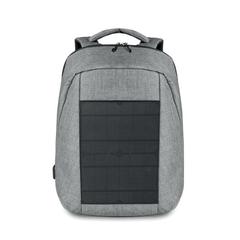 Vue Backpack solar - Tokyo solar de couleur noir| Krokrodeal