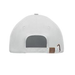 Vue Brushed heavy cotton 6 panel Ba - Tekapo de couleur blanc| Krokrodeal