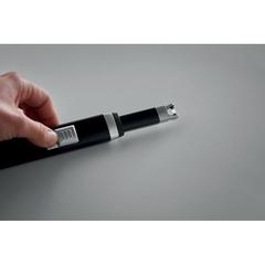 Vue Grand briquet USB - Flasma plus de couleur noir| Krokrodeal