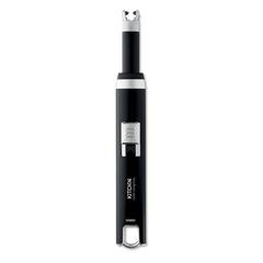 Vue Grand briquet USB - Flasma plus de couleur noir| Krokrodeal