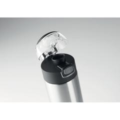 Vue Gourde 400ml verrou sécurité - Nuuk lux de couleur gris| Krokrodeal