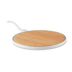 Chargeur sans fil rond - Tispad publicitaire pas cher