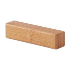 Vue Powerbank bambou 2200 mAh - Powerbam de couleur marron| Krokrodeal