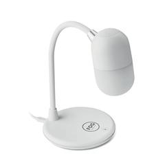 Vue Lampe de bureau sans fil - Capusla de couleur blanc| Krokrodeal