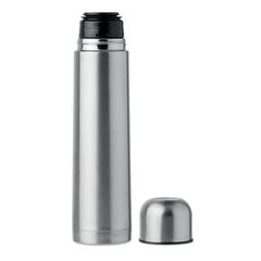 Vue Bouteille thermos 900 ml - Big chan de couleur gris| Krokrodeal