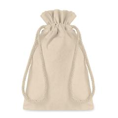 Vue Petit sac en coton - Taske small de couleur marron| Krokrodeal
