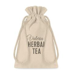 Vue Petit sac en coton - Taske small de couleur marron| Krokrodeal