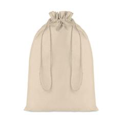 Vue Grand sac en coton - Taske large de couleur marron| Krokrodeal