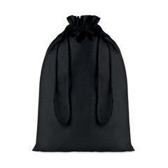 Vue Grand sac en coton - Taske large de couleur noir| Krokrodeal