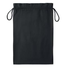Vue Grand sac en coton - Taske large de couleur noir| Krokrodeal