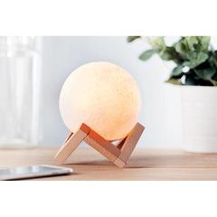 Vue Enceinte sans fil forme lune - Lune de couleur blanc| Krokrodeal