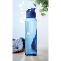 Vue Bouteille en verre 470ml - Praga de couleur bleu| Krokrodeal