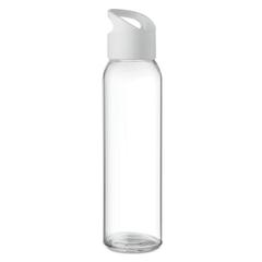 Vue Bouteille en verre 470ml - Praga de couleur blanc| Krokrodeal