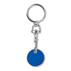 Vue Porte-clés (€ uro) - Tokenring de couleur bleu| Krokrodeal