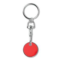 Vue Porte-clés (€ uro) - Tokenring de couleur rouge| Krokrodeal