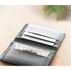 Vue Carte anti- RFID - Custos de couleur blanc| Krokrodeal