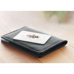 Vue Carte de blocage RFID - Blocking de couleur blanc| Krokrodeal