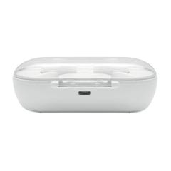 Vue Ecouteurs avec chargeur - Twins de couleur blanc| Krokrodeal