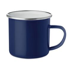 Vue Tasse en métal émaillé - Plateado de couleur bleu| Krokrodeal