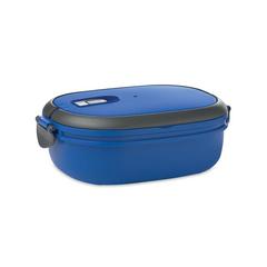 Vue Lunch box en PP - Lux lunch de couleur bleu| Krokrodeal