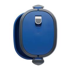 Vue Lunch box en PP - Lux lunch de couleur bleu| Krokrodeal