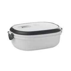 Vue Lunch box en PP - Lux lunch de couleur blanc| Krokrodeal