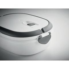Vue Lunch box en PP - Lux lunch de couleur blanc| Krokrodeal
