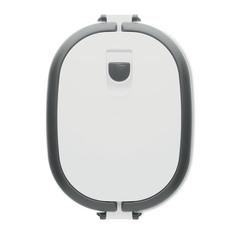 Vue Lunch box en PP - Lux lunch de couleur blanc| Krokrodeal