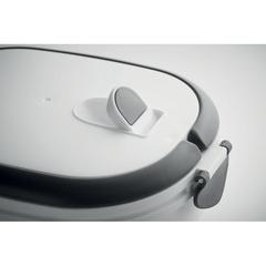Vue Lunch box en PP - Lux lunch de couleur blanc| Krokrodeal