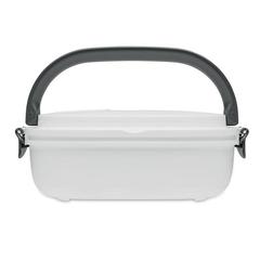Vue Lunch box en PP - Lux lunch de couleur blanc| Krokrodeal