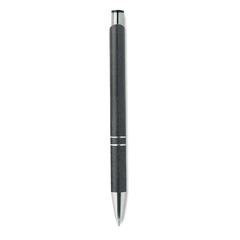 Vue Stylo poussoir blé paille ABS - Bern pecas de couleur noir| Krokrodeal