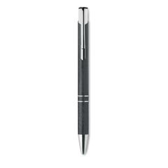 Vue Stylo poussoir blé paille ABS - Bern pecas de couleur noir| Krokrodeal