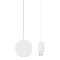 Vue Chargeur sans fil ultrafin - Thinny wireless de couleur blanc| Krokrodeal