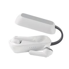 Vue Base de charge sans fil TWS - Folk de couleur blanc| Krokrodeal