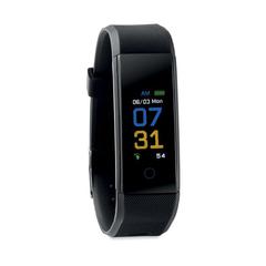 Vue Bracelet de santé - Mueve watch de couleur noir| Krokrodeal