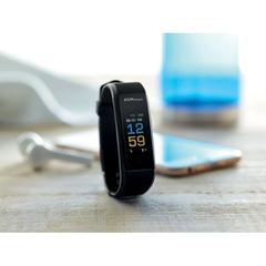 Vue Bracelet de santé - Mueve watch de couleur noir| Krokrodeal