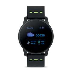 Vue Montre de sport - Train watch de couleur vert| Krokrodeal