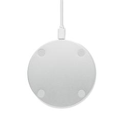 Vue Chargeur sans fil en bambou - Despad de couleur marron| Krokrodeal